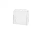 Q-connect Identificador uso vertical horizontal 54x85 mm funda transparente resistente oficina eventos