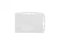 Q-connect Identificador uso vertical horizontal 54x85 mm funda transparente resistente oficina eventos
