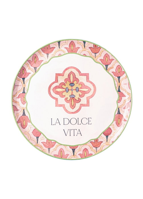 Hermia DVT0004 Plato de Servicio Cerámica Rosa 30 x 30 x 2 cm Elegante y Duradero para tu Mesa Hermia DVT0004 Plato de Servicio Cerámica Rosa 30 x 30 x 2 cm Elegante y Duradero para tu Mesa