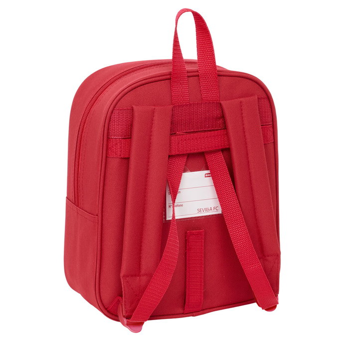 Safta Mochila de Guardería Sevilla F.C. Adaptable a Carro y Resistente al Agua Safta Mochila de Guardería Sevilla F.C. Adaptable a Carro y Resistente al Agua