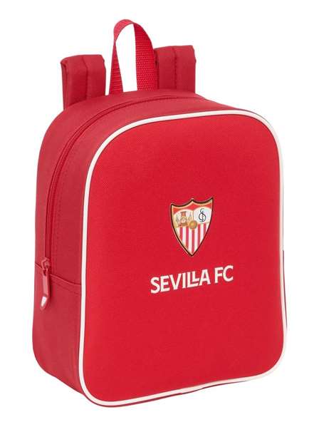Safta Mochila Guardería Adapt. Carro Resistente Agua Sevilla FC 22x27x10 cm