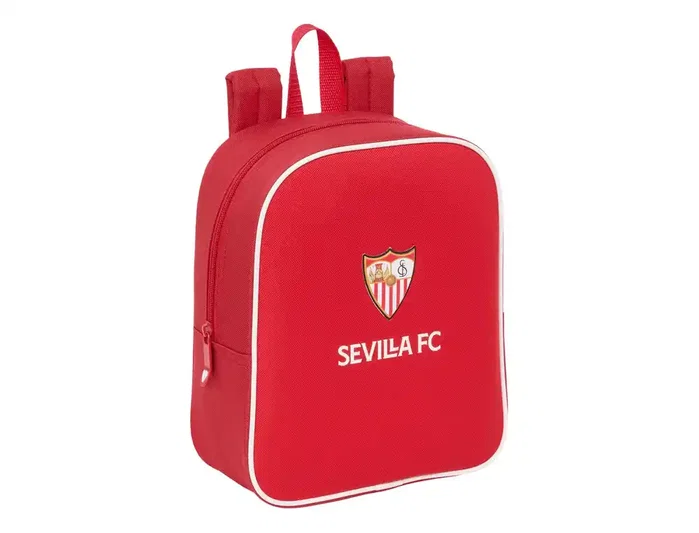 Safta Mochila de Guardería Sevilla F.C. Adaptable a Carro y Resistente al Agua Safta Mochila de Guardería Sevilla F.C. Adaptable a Carro y Resistente al Agua