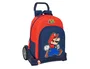 Safta Mochila 305 Evolution Super Mario Trick con Carro 420x320x150 mm