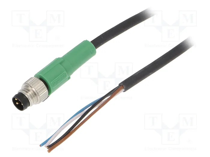 PHOENIX CONTACT Cable para sensores M8 macho recto 3m PHOENIX CONTACT Cable para sensores M8 macho recto 3m