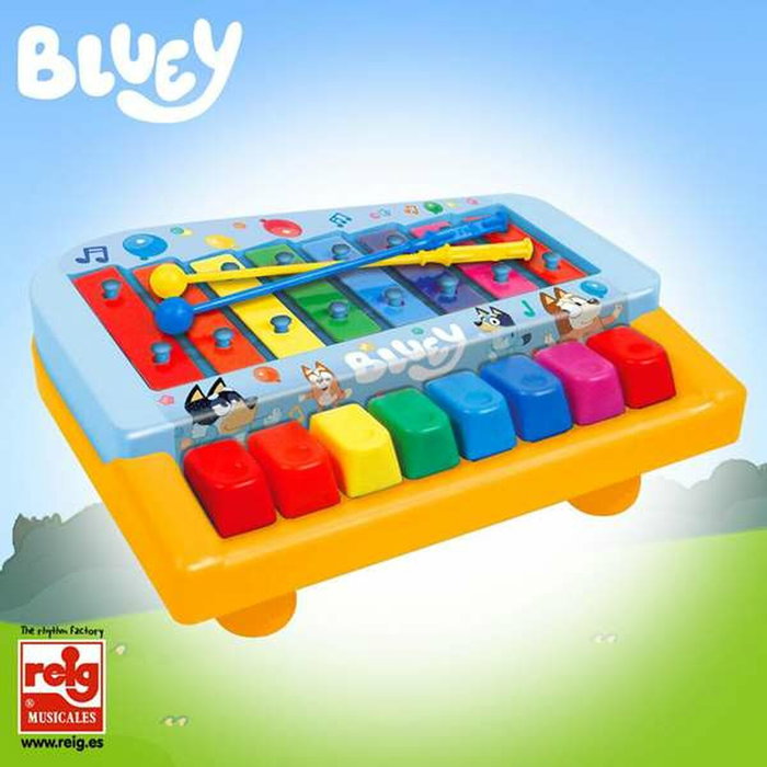 Reig Xilofón Piano en Estuche con 8 Notas y Figura