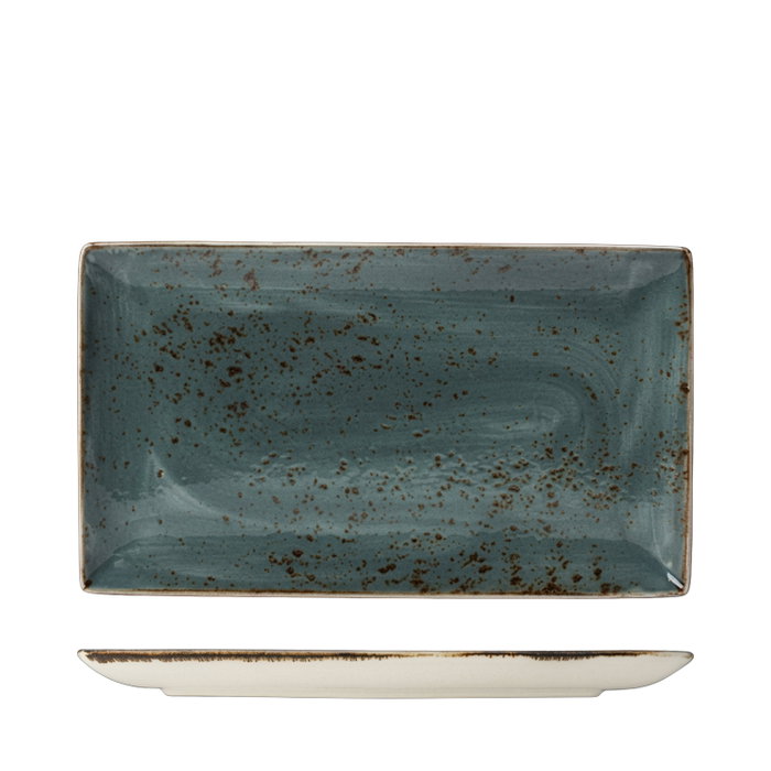 Steelite CRAFT Azul Fuente Rectangular de Vitroporcelana, 33x19 cm (Set de 6) Steelite CRAFT Azul Fuente Rectangular de Vitroporcelana, 33x19 cm (Set de 6)