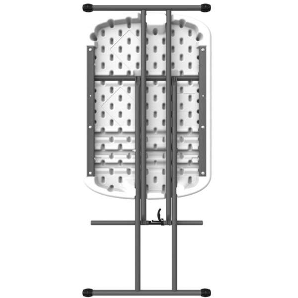 Lifetime Mesa Auxiliar Plegable Regulable 3 Posiciones 66x46xh61/71 cm