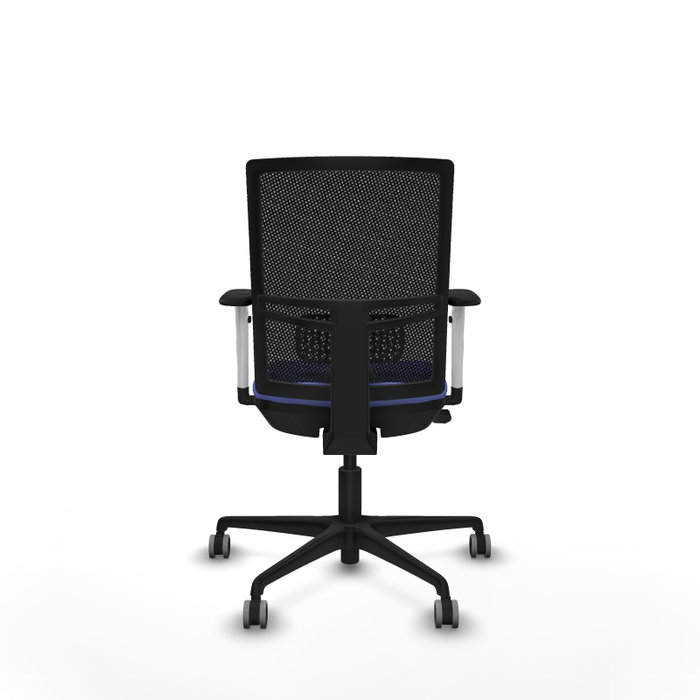 PIQUERAS Y CRESPO Silla de oficina Yunquera con mecanismo Sincro/Traslack, Azul claro y Negro PIQUERAS Y CRESPO Silla de oficina Yunquera con mecanismo Sincro/Traslack, Azul claro y Negro