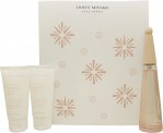 Issey Miyake L'Eau d'Issey Pivoine Gift Set con Eau de Toilette y 2 Lociones Corporales de 50 ml