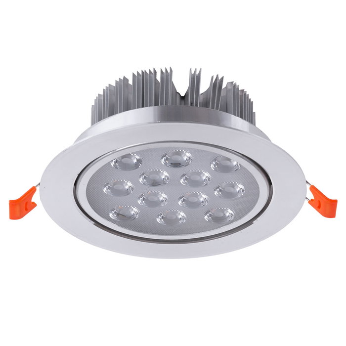 Foco Downlight LED 12W 1.200Lm 6000K Blanco Frío Circular