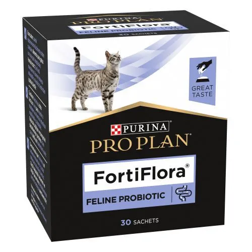 Purina Pro Plan Fortiflora Feline, Suplemento Probiótico para Gato, 30 Sobres de 1 gr, Favorece Función Intestinal y Sistema Inmunitario Purina Pro Plan Fortiflora Feline, Suplemento Probiótico para Gato, 30 Sobres de 1 gr, Favorece Función Intestinal y Sistema Inmunitario