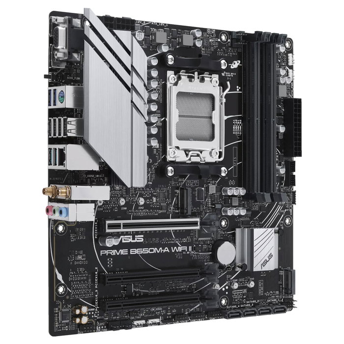 Asus Prime B650M-A WIFI II Micro ATX DDR5 AM5 B650