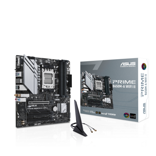 Asus Prime B650M-A WIFI II Micro ATX DDR5 AM5 B650