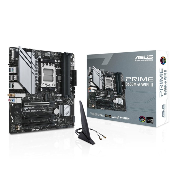 Asus Prime B650M-A WIFI II Micro ATX DDR5 AM5 B650