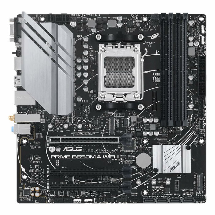 Asus Prime B650M-A WIFI II Micro ATX DDR5 AM5 B650