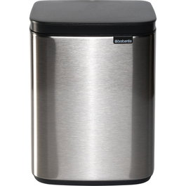 Brabantia BO Cubo de Basura 4 Litros Acero Mate
