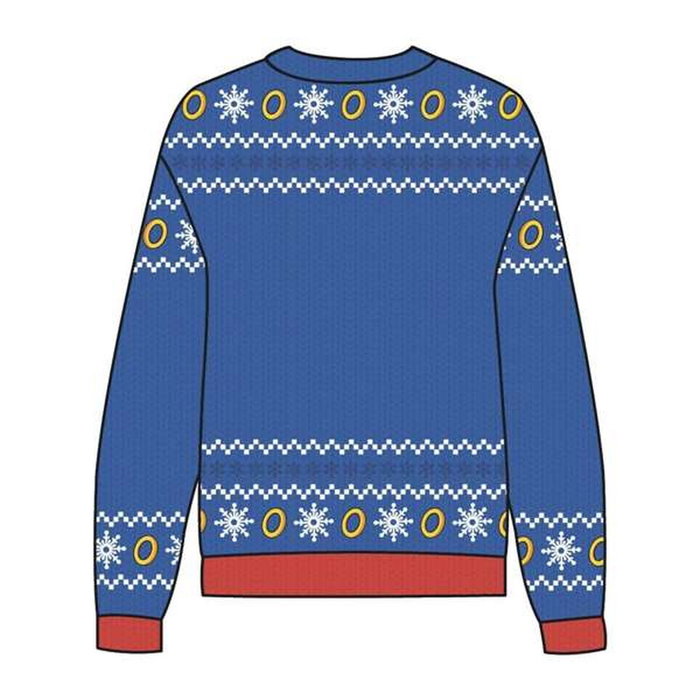 Cerdá Jersey Punto Navideño Sonic 8 Años Azul