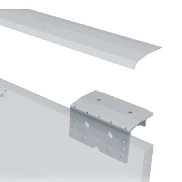 SALICE Corredera Sistema Glow+ para Armarios Madera, 2-3 Puertas Interiores, Anti-Polvo 1,5 Mts, Carga Máx 70 kg SALICE Corredera Sistema Glow+ para Armarios Madera, 2-3 Puertas Interiores, Anti-Polvo 1,5 Mts, Carga Máx 70 kg