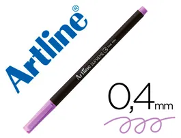 Artline EPFS200 Rotulador Fine Liner Punta de Fibra Purpura Claro 0.4 mm