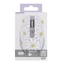TNB FLOWER Ratón inalámbrico recargable con modo dual Bluetooth y USB-A