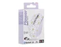 TNB FLOWER Ratón inalámbrico recargable con modo dual Bluetooth y USB-A