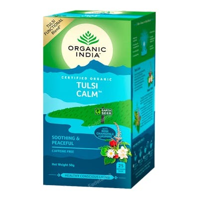 Organic India Tulsi Calm Infusion Ayurvedica 25 Bolsas Té Herbal Organic India Tulsi Calm Infusion Ayurvedica 25 Bolsas Té Herbal