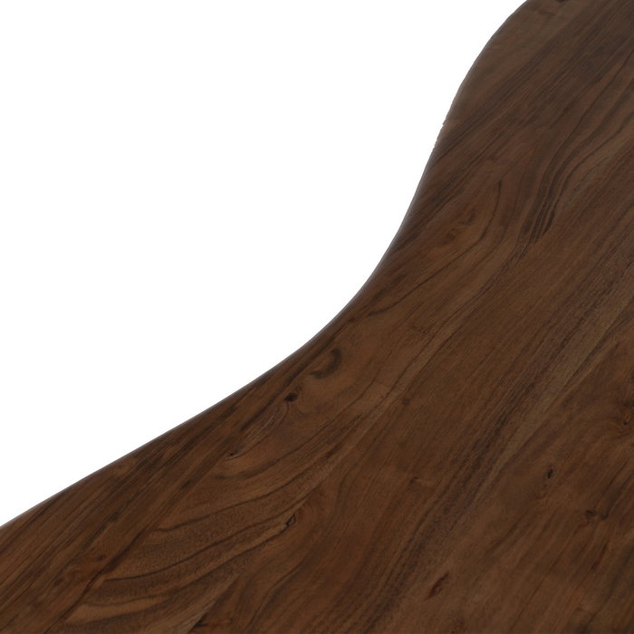 Mesa Comedor Marrón Madera de Acacia 240 X 97 X 76 cm