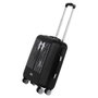 Karactermania Maleta de Cabina Miércoles ABS 4 Ruedas Negro