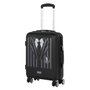 Karactermania Maleta de Cabina Miércoles ABS 4 Ruedas Negro