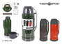 Thermosport Termo de Plástico con Taza 1.80L Gris/Blanco/Ocre (6 Unidades)