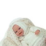 Muñecas Arias Muñeco de Peso Elegance Babyto 35 cm con Manta, Beige - En español