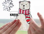 Kreul Kit de pintura para ventana Hello Winter