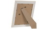 DKD Home Decor Marco de Fotos 20x25 cm Moderno Blanco Beige Ps Cristal 1.7 x 31 x 26 cm