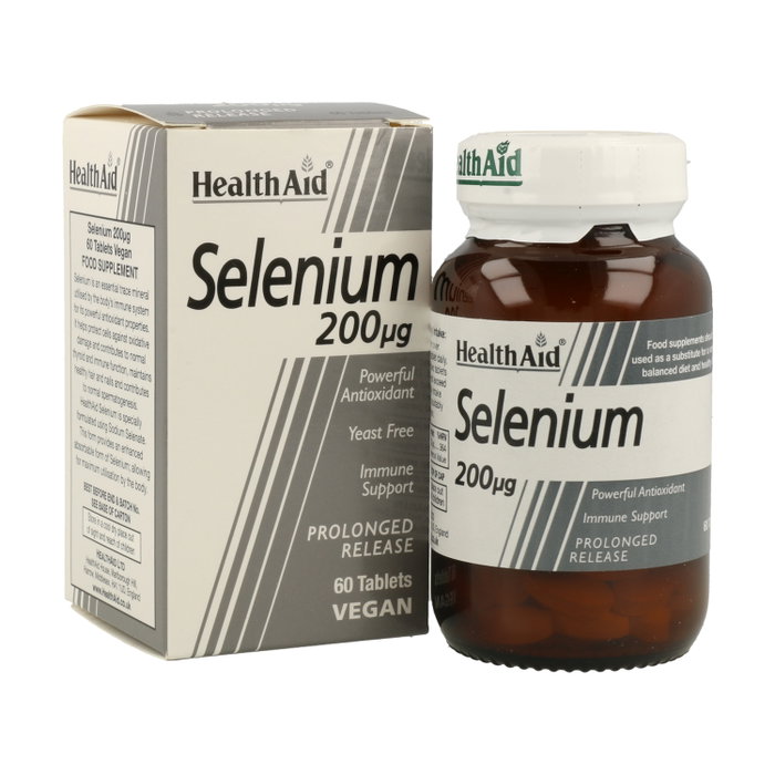 Health Aid Selenium 200 mcg 60 comprimidos