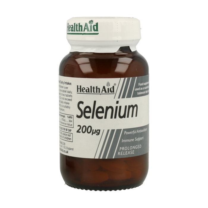 Health Aid Selenium 200 mcg 60 comprimidos