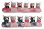 DKD Home Decor Burlete de Poliéster Arena 79x10x20, Surtido de 2 unidades