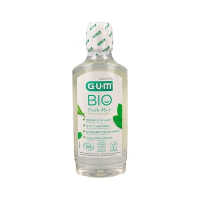GUM Bio Colutorio Bucal con Ingredientes Orgánicos, 500 ml GUM Bio Colutorio Bucal con Ingredientes Orgánicos, 500 ml
