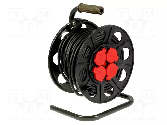 JONEX Prolongador de alimentación H05RR-F 3G2,5mm2 40m Negro JONEX Prolongador de alimentación H05RR-F 3G2,5mm2 40m Negro