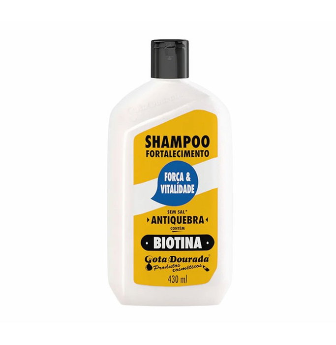 Gota Dourada Shampoo Fortalecimiento Biotina 430ml Gota Dourada Shampoo Fortalecimiento Biotina 430ml