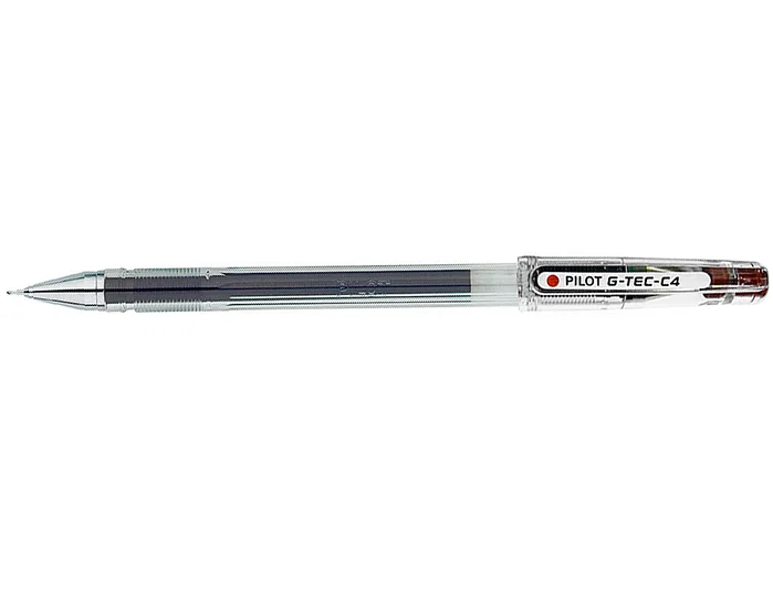 Pilot G-TEC-C4 Set de 12 Bolígrafos de Tinta Gel Color Sepia