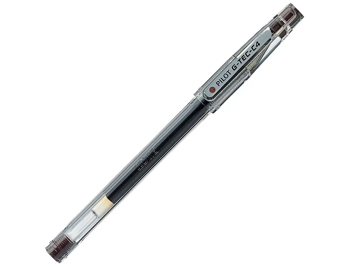 Pilot G-TEC-C4 Set de 12 Bolígrafos de Tinta Gel Color Sepia