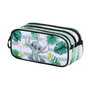 Trick FAN 2.2 Estuche Portatodo Ocean Disney Lilo y Stitch, Azul, Ripstop, 3 Compartimentos