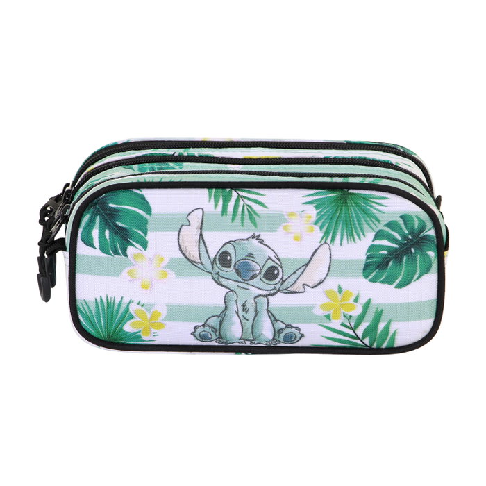 Trick FAN 2.2 Estuche Portatodo Ocean Disney Lilo y Stitch, Azul, Ripstop, 3 Compartimentos Trick FAN 2.2 Estuche Portatodo Ocean Disney Lilo y Stitch, Azul, Ripstop, 3 Compartimentos