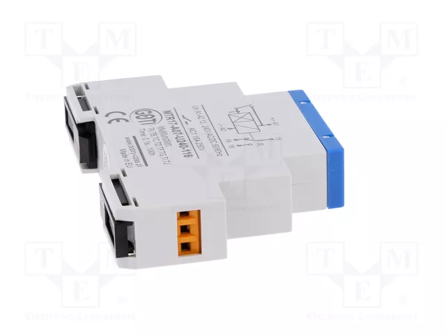 DOBRY CZAS MTR Relé de tiempo 1s÷100h SPDT 250VAC/16A 12÷240VAC