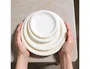 Plato de fibra bio 22 cm (50 unidades) de fibra vegetal biodegradable
