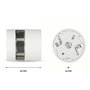 Alecto SD1020 Mini Detector de Humo Pack de 3