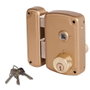 Ucem Cerradura sobreponer 1 punto 4056bhb065i Izquierda Hierro Barnizado Oro 3 Llaves