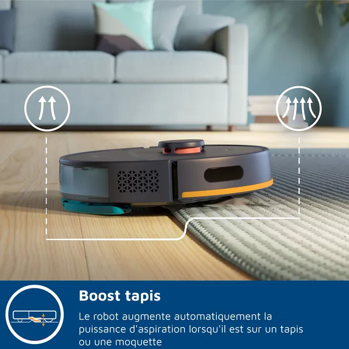 Philips Aspiradora robot XU2000/15 - Potencia 6000 Pa - Navegación láser