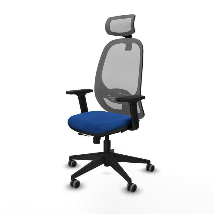 PIQUERAS Y CRESPO Silla de oficina Cilanco Azul y Gris