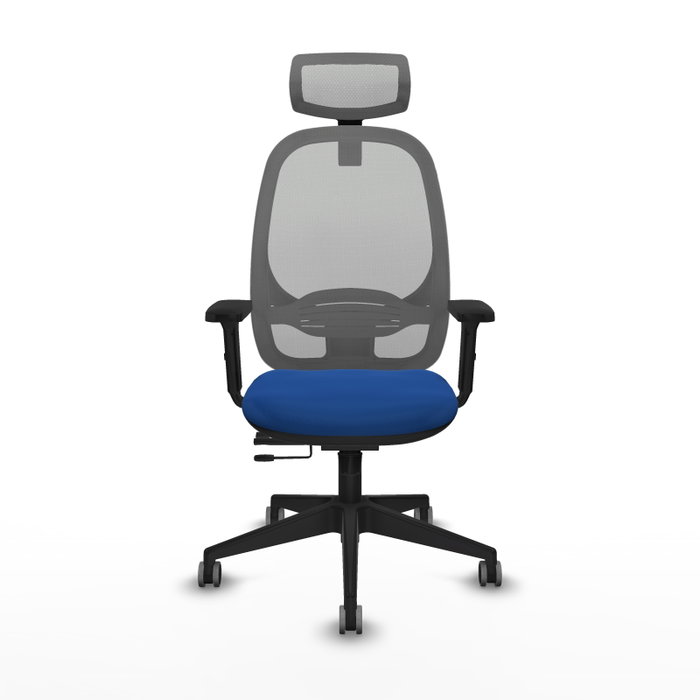 PIQUERAS Y CRESPO Silla de oficina Cilanco Azul y Gris